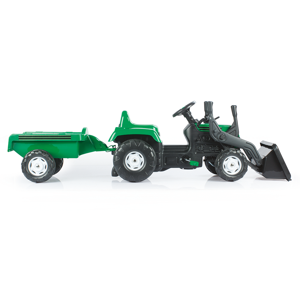 Excavator cu pedale si remorca PlayLearn Toys