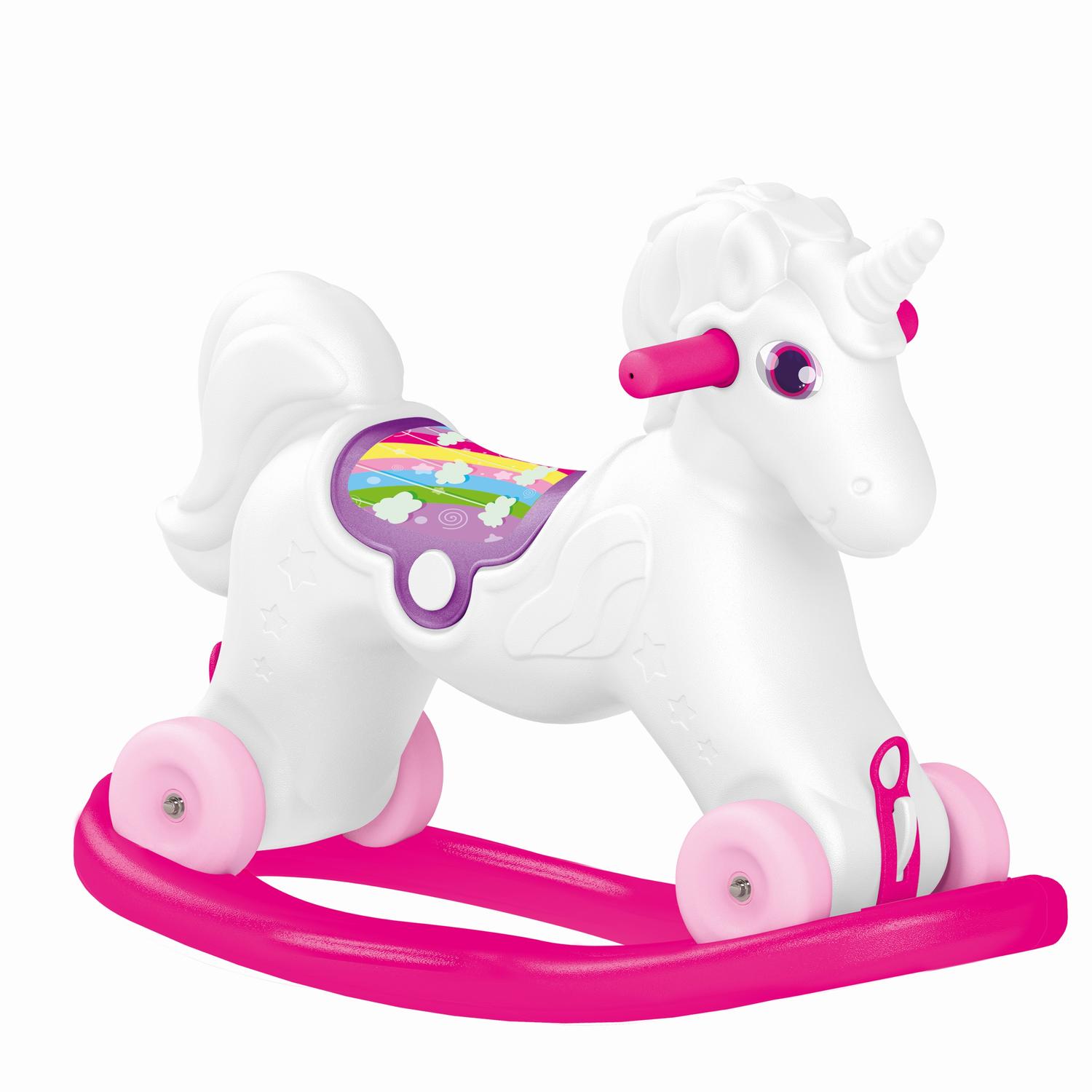Jucarie 2 in1 - Unicorn balansoar PlayLearn Toys