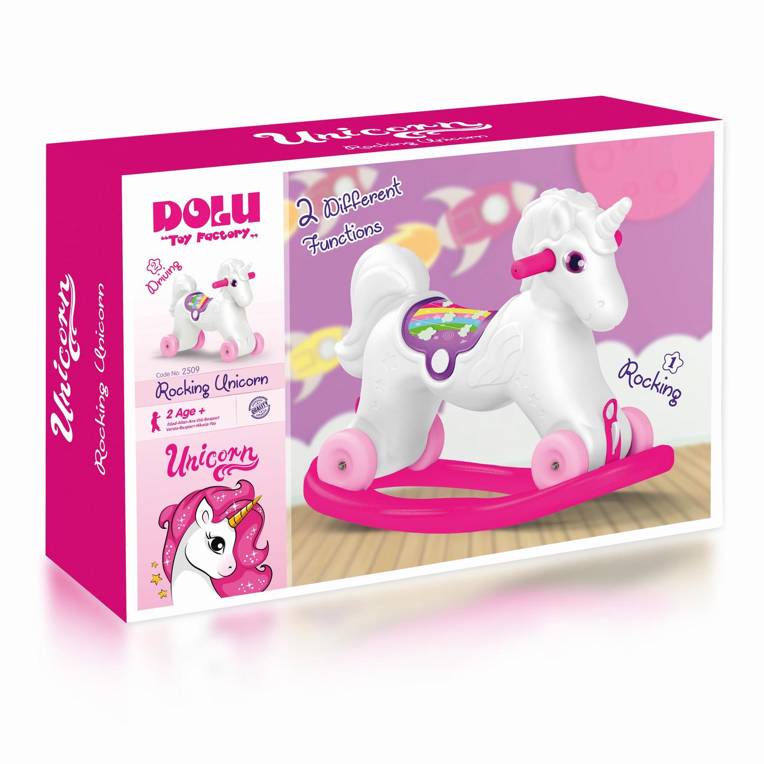 Jucarie 2 in1 - Unicorn balansoar PlayLearn Toys
