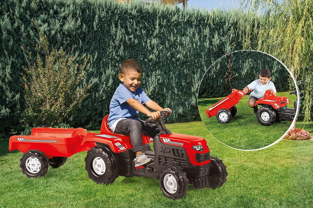 Primul meu tractor cu remorca PlayLearn Toys