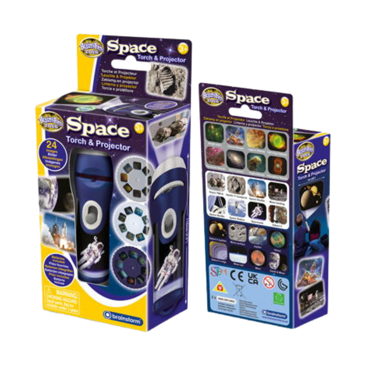 Proiector tip lanterna - Aventuri in spatiu PlayLearn Toys
