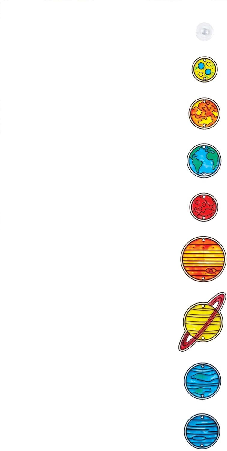 Arta pe geam - Sistemul meu solar PlayLearn Toys