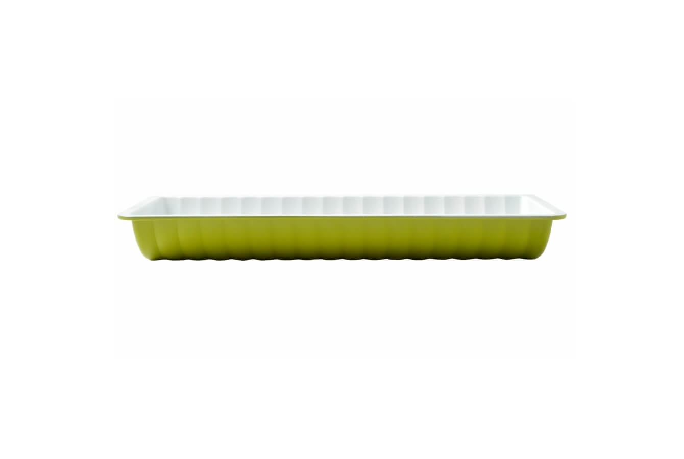 Tava copt cu striatii verde Handy KitchenServ
