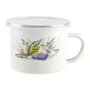 Cană Smălțuită cu Capac de 0,5 Litri Handy KitchenServ