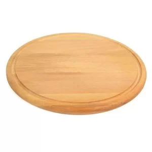 Placă de Tăiat Rotundă din Lemn, 19 cm Handy KitchenServ