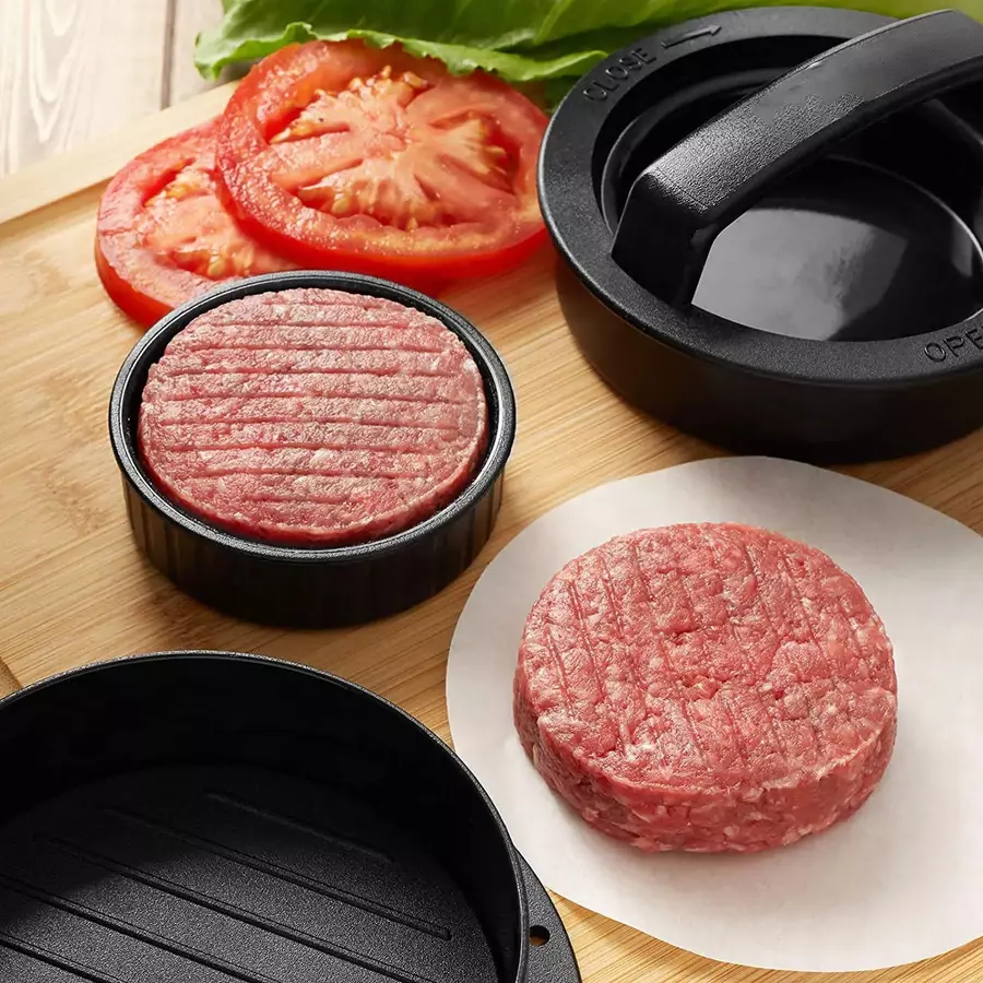 Presa pentru hamburgeri și chiftele din plastic, 12,5 cm Handy KitchenServ