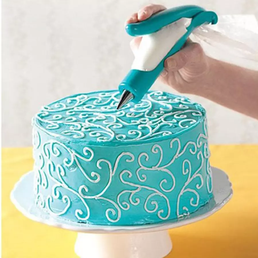 Set de Poș și Accesorii pentru Decorare cu Cremă, disponibile în diferite culori Handy KitchenServ
