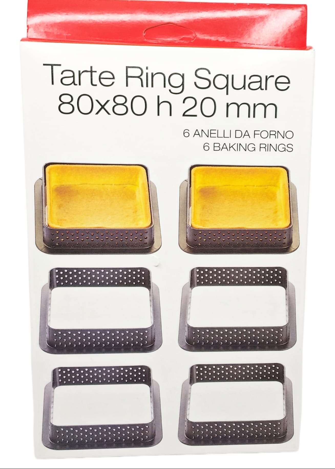 Set de forme de prăjituri antiaderente, 6 bucăți Handy KitchenServ