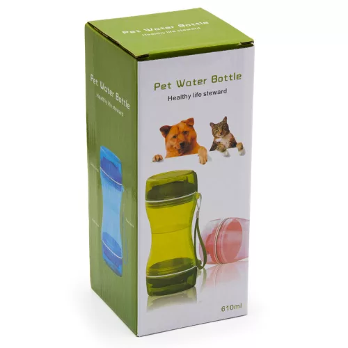 Sticlă de călătorie, bol pentru apă și hrană pentru câini 330ml Handy KitchenServ