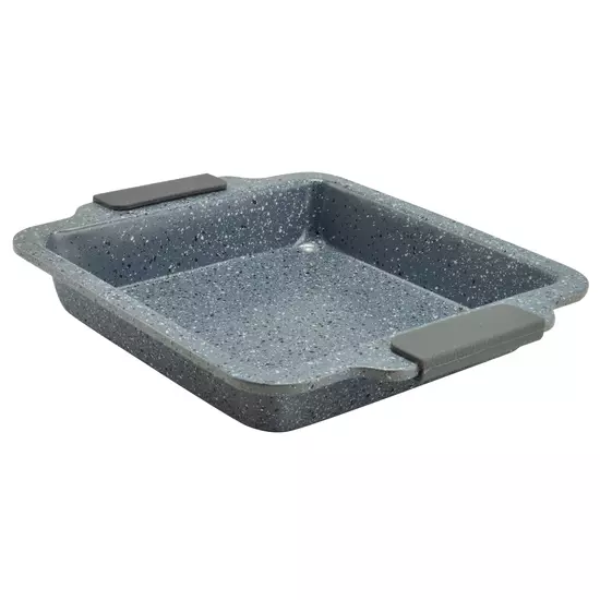 Tavă cu Acoperire Antiderapantă și Mânere din Silicon 27x22,5 cm Handy KitchenServ