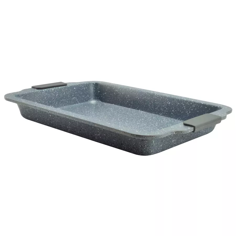 Tavă cu Acoperire Antiderapantă și Mânere din Silicon 27x22,5 cm Handy KitchenServ