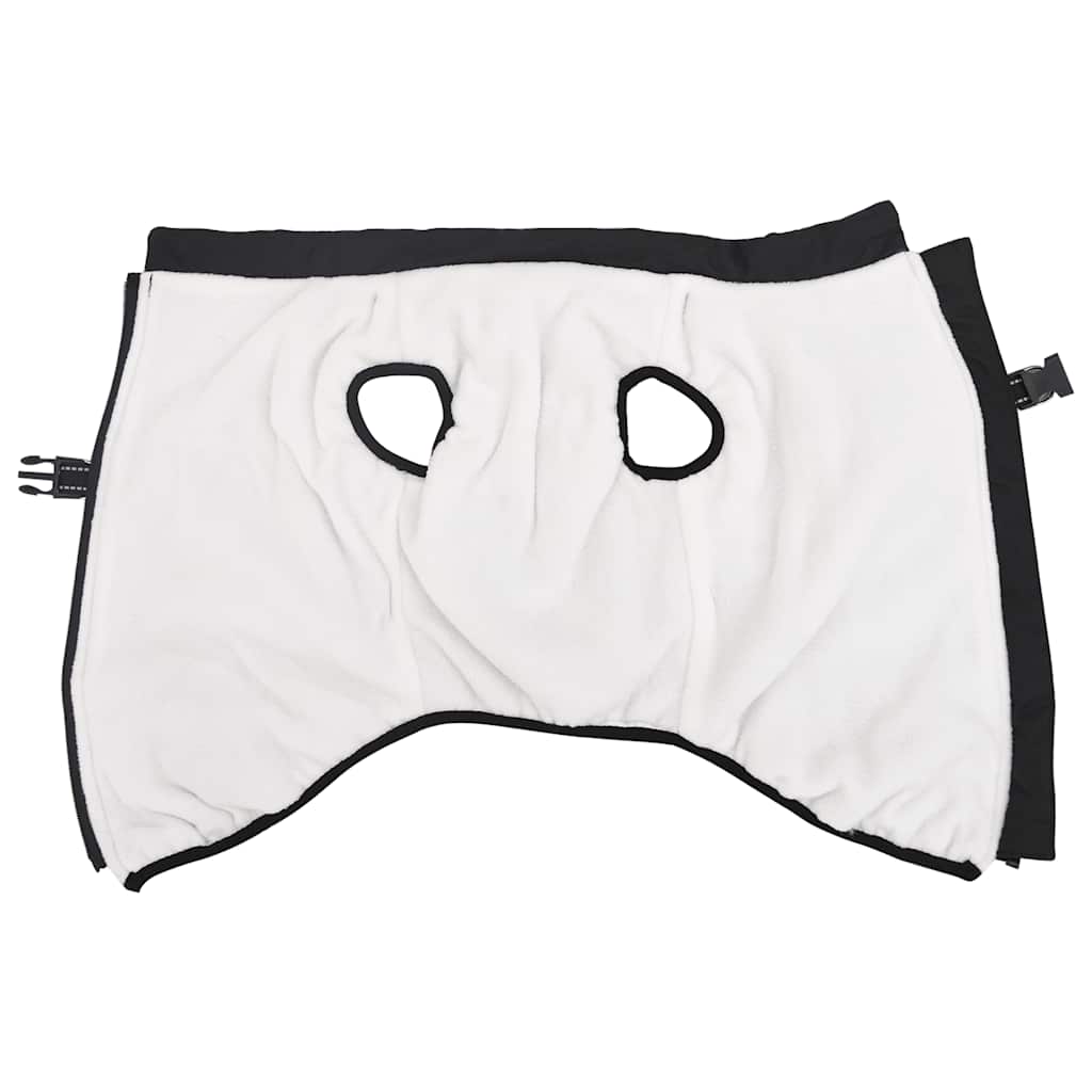 Haină câini cu ham impermeabilă reflectorizantă, negru, L48 GartenMobel Dekor