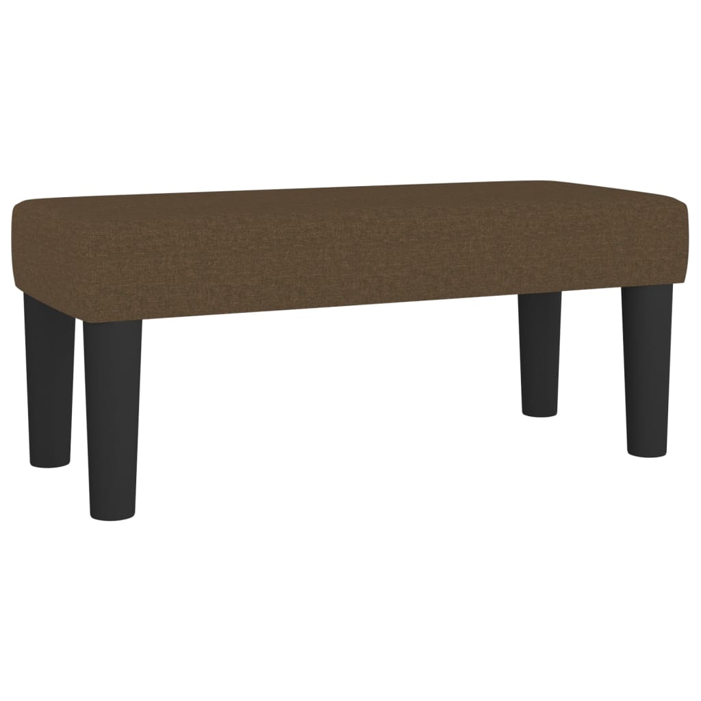 Pat box spring cu saltea, maro închis, 90x190 cm, textil GartenMobel Dekor
