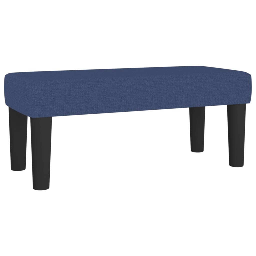 Pat box spring cu saltea, albastru, 120x190 cm, material textil GartenMobel Dekor
