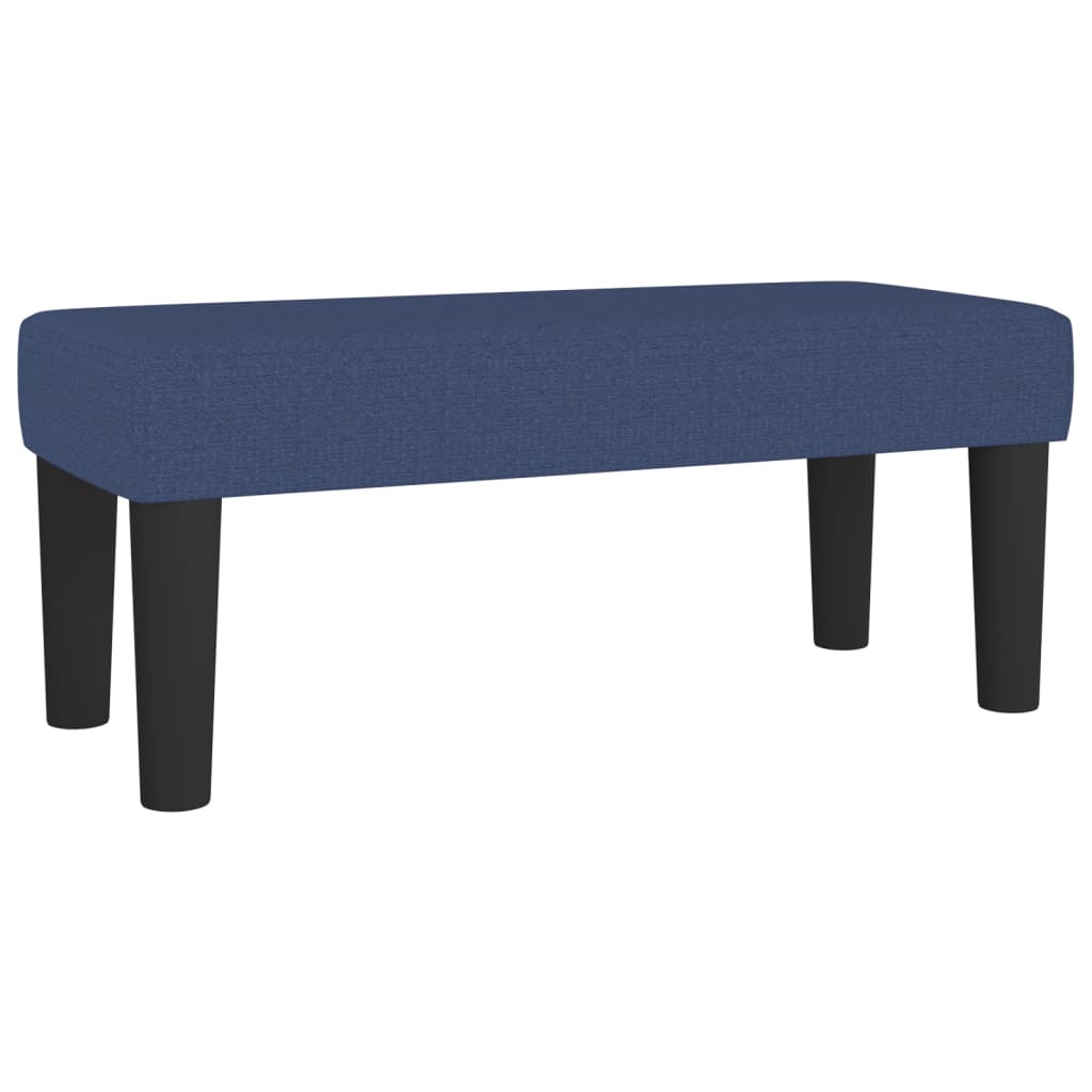 Pat box spring cu saltea, albastru, 120x190 cm, material textil GartenMobel Dekor