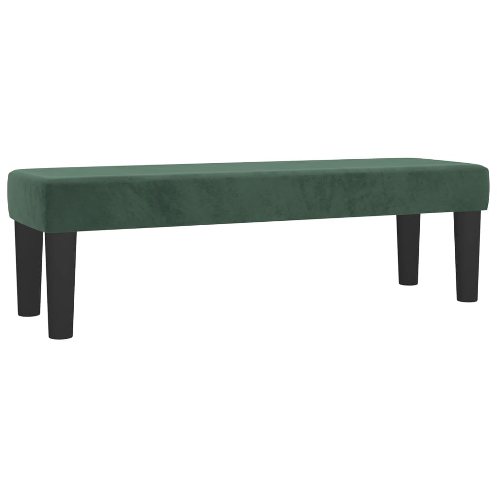 Pat box spring cu saltea, verde închis, 140x190 cm, catifea GartenMobel Dekor