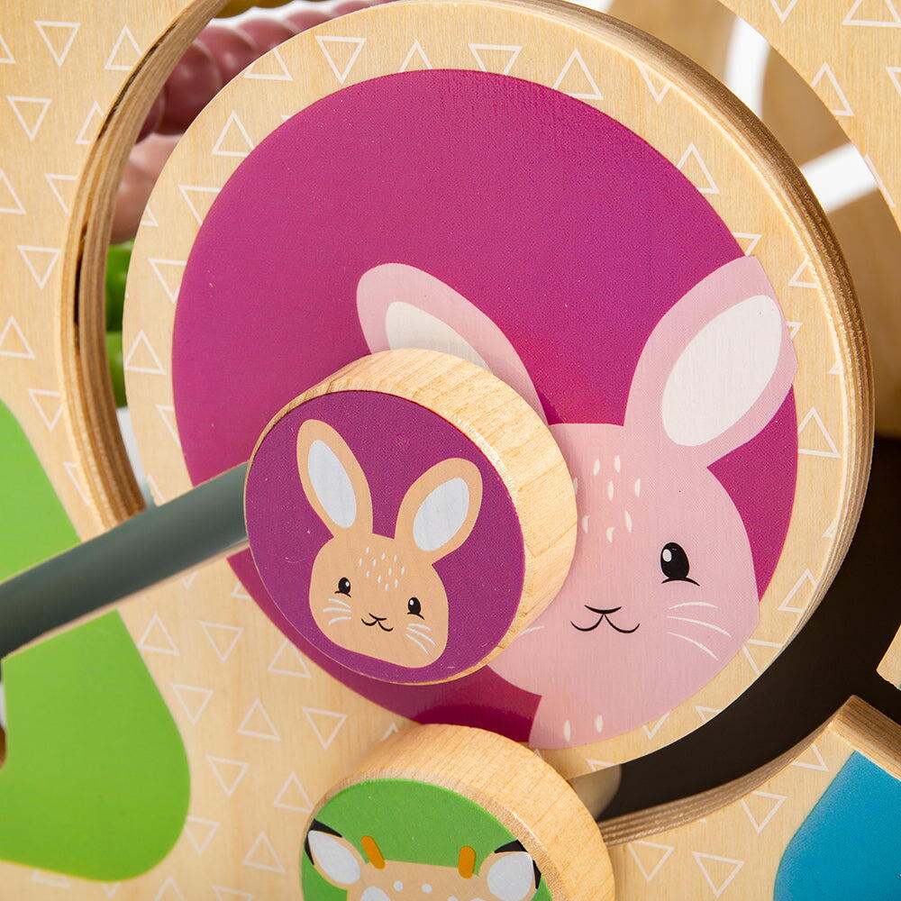 Centru de activitati pastel - Litere, imagini si cifre PlayLearn Toys