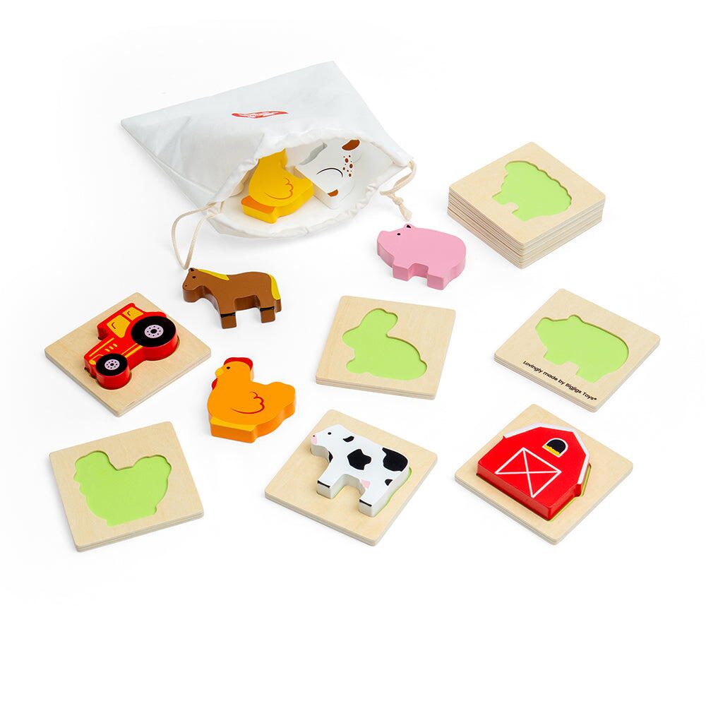 Joc Simte si gaseste - Ferma PlayLearn Toys