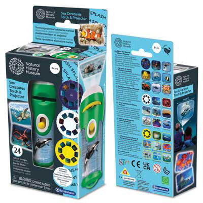 Proiector tip lanterna - Animalute marine PlayLearn Toys