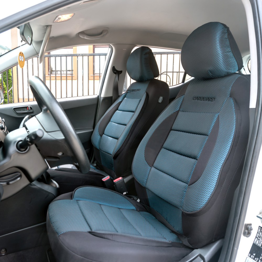 Huse universale premium pentru scaune auto albastru+negru - CARGUARD Best CarHome