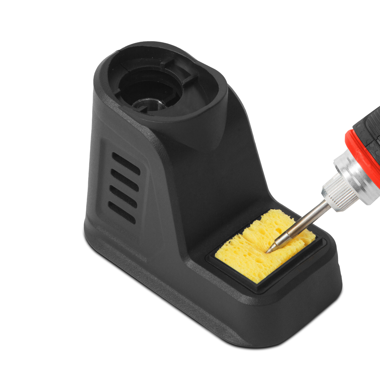 Aparat de lipit - cu acumulatori, tip C - cu staniu și burete de curățare Best CarHome