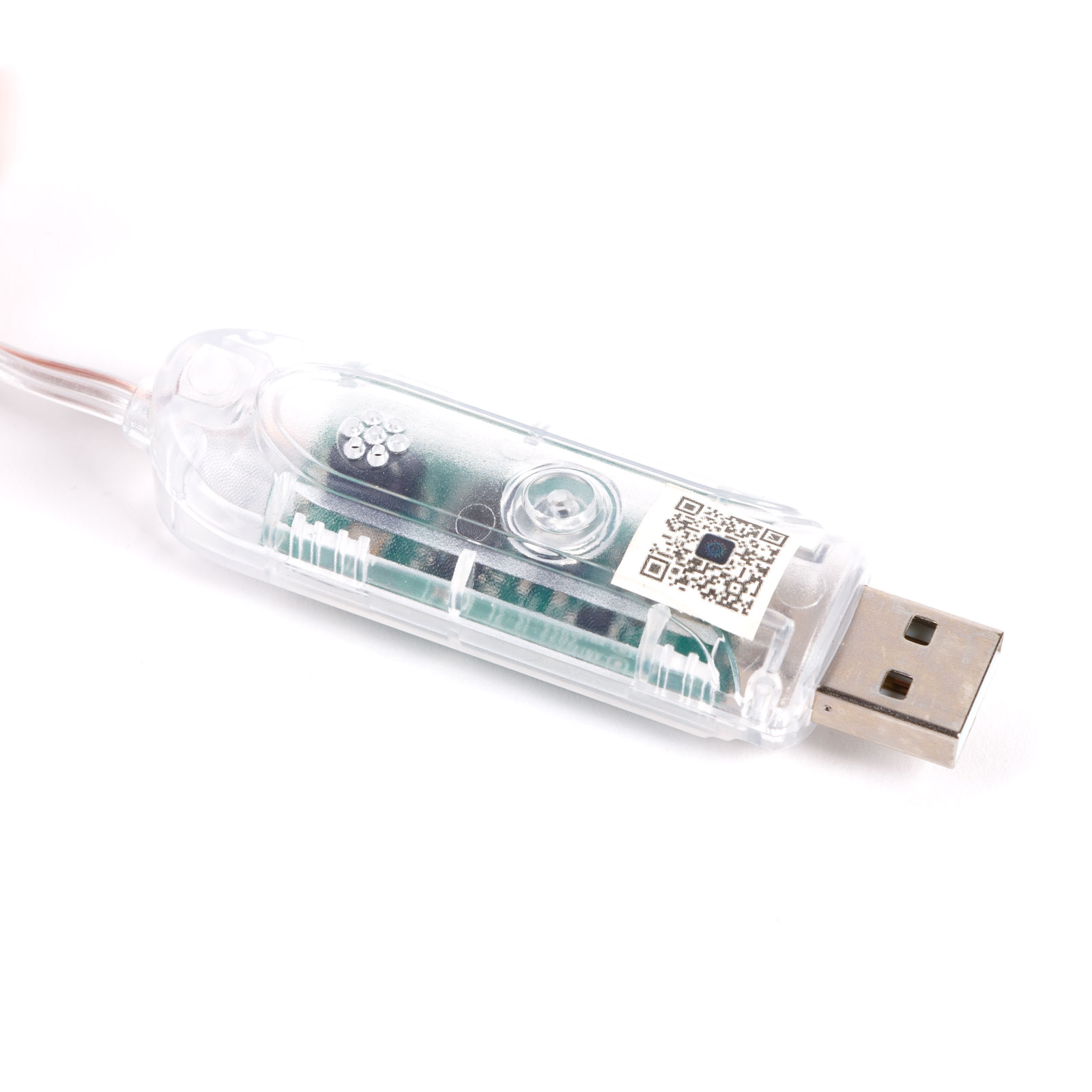 Șir de lumină inteligentă - USB - 50 LED-uri RGBIC - 5 m - Bluetooth cu mod muzică - IP65 Best CarHome