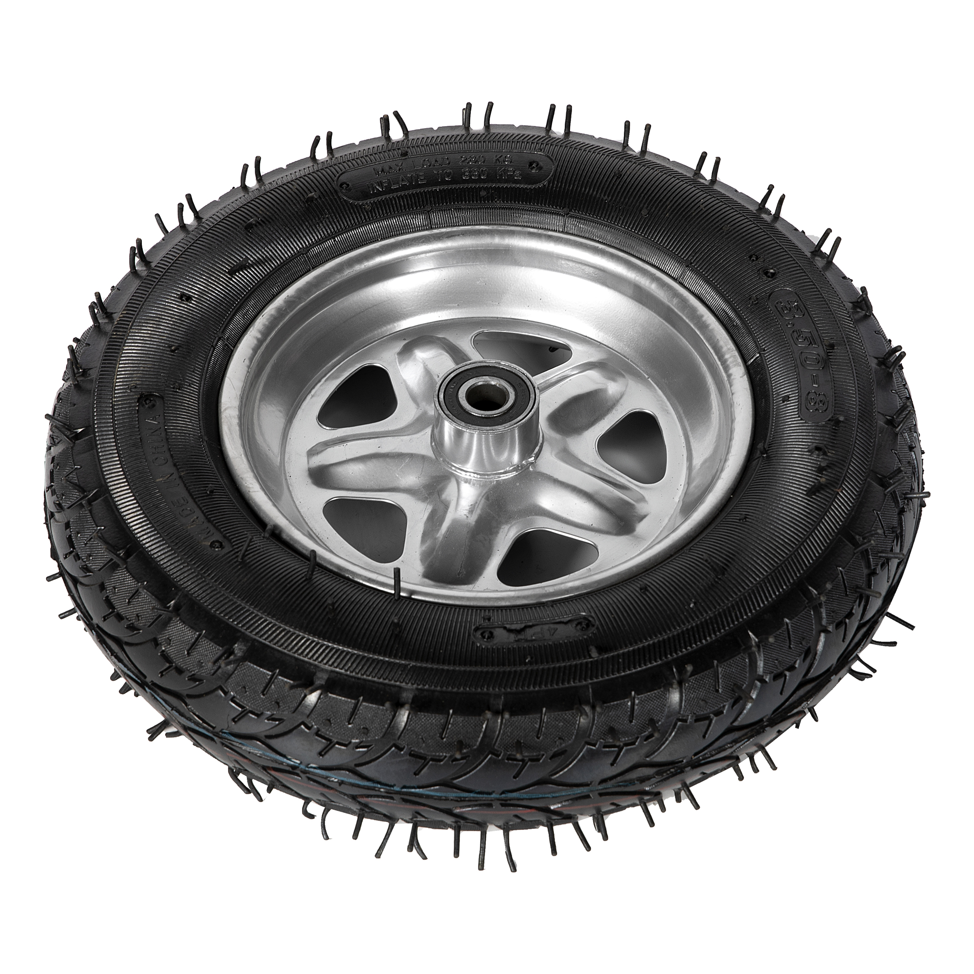 Roata roaba Micul Fermier 3.50-8, janta gri FarmGarden AgroTrade