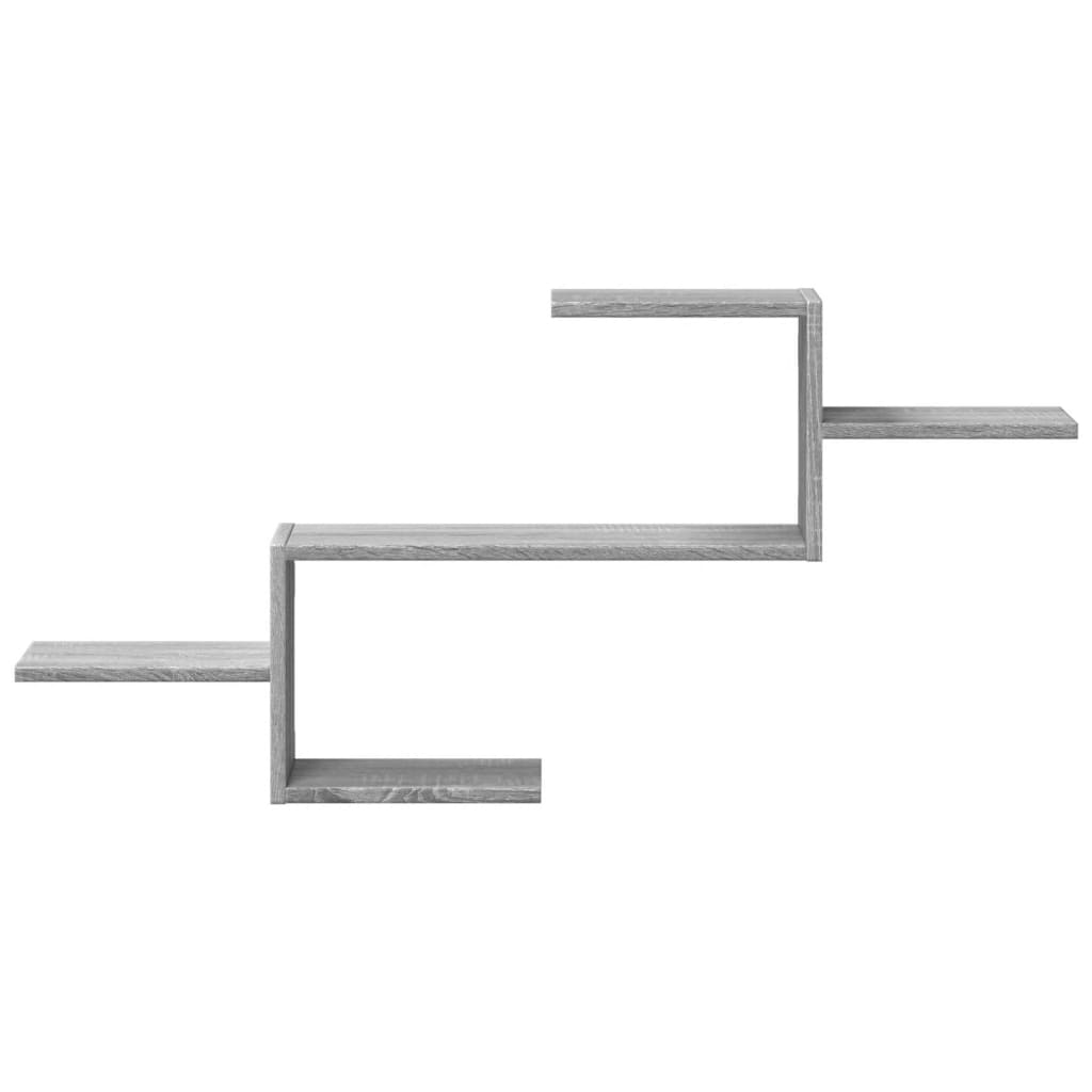 Raft de perete, gri sonoma, 104x15x49 cm, lemn prelucrat GartenMobel Dekor