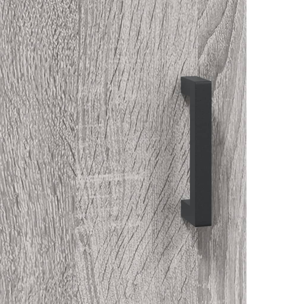 Dulap pe perete, sonoma gri, 69,5x34x90 cm, lemn prelucrat GartenMobel Dekor