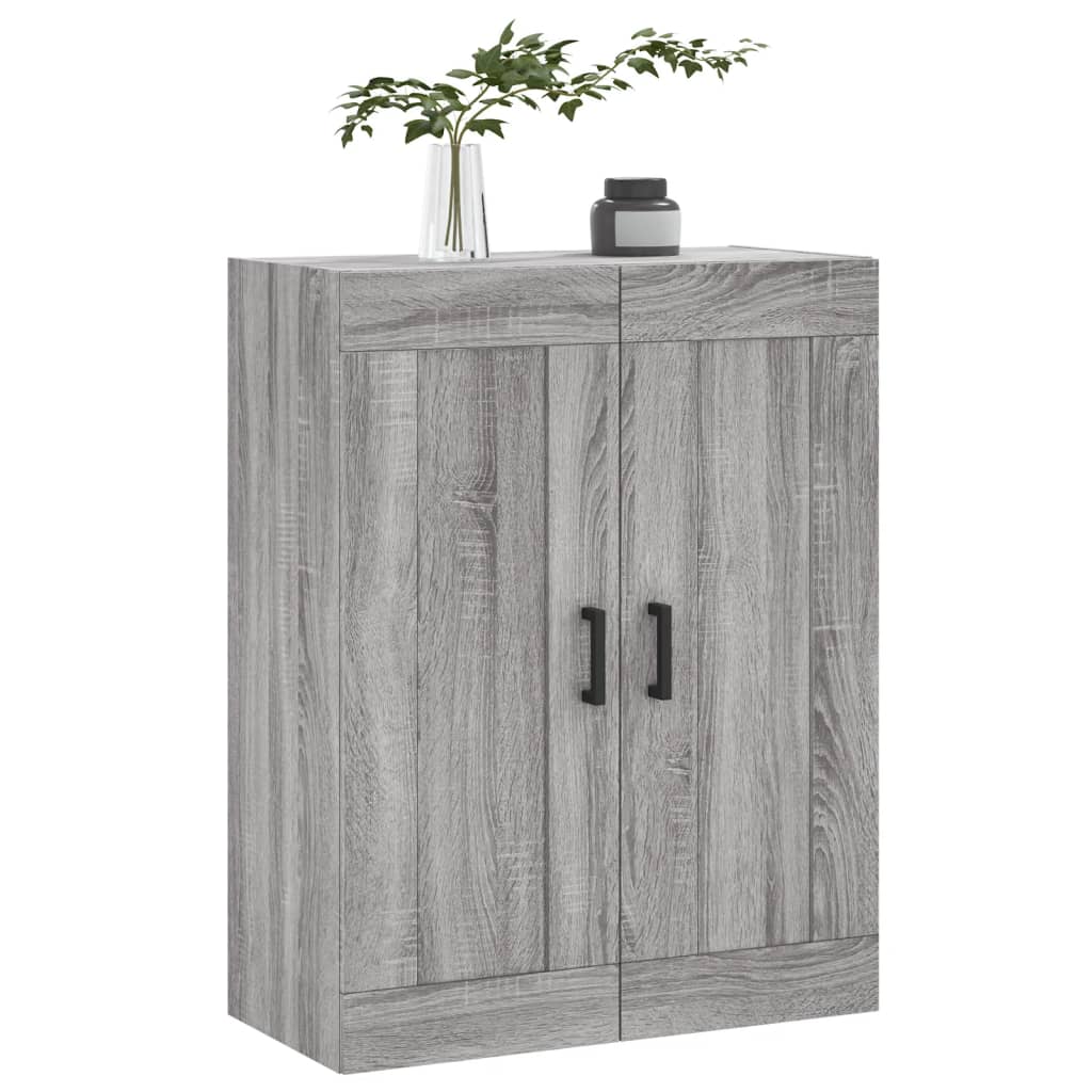 Dulap pe perete, sonoma gri, 69,5x34x90 cm, lemn prelucrat GartenMobel Dekor