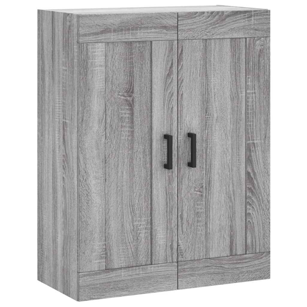 Dulap pe perete, sonoma gri, 69,5x34x90 cm, lemn prelucrat GartenMobel Dekor