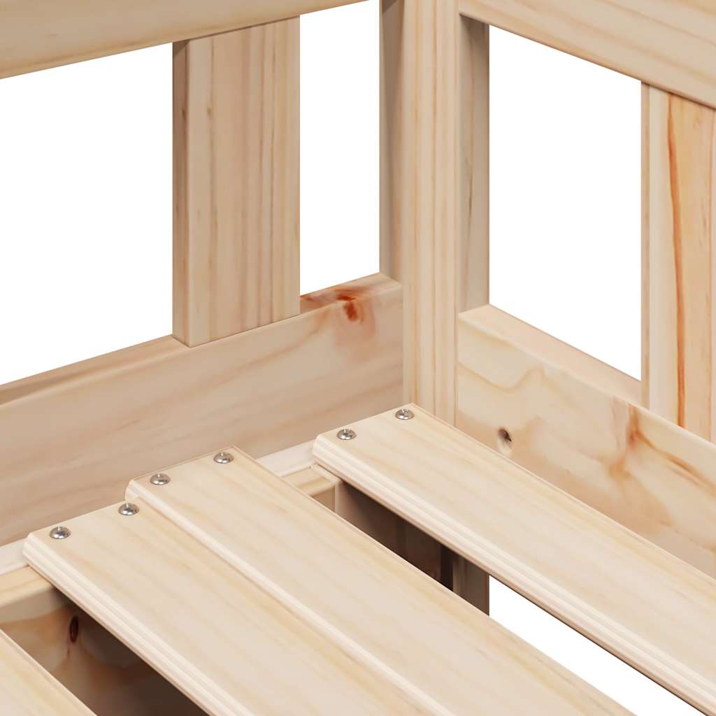 Pat de zi cu extensie și sertare fără saltea, 90x200 cm GartenMobel Dekor