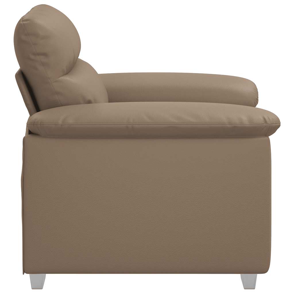 Canapea Scaun Cappuccino 60 cm piele artificială GartenMobel Dekor
