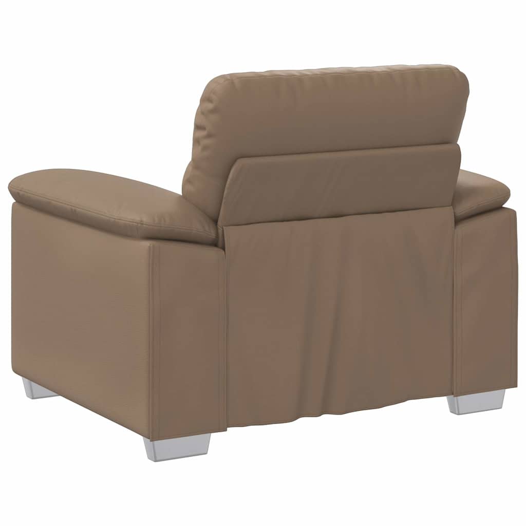 Canapea Scaun Cappuccino 60 cm piele artificială GartenMobel Dekor