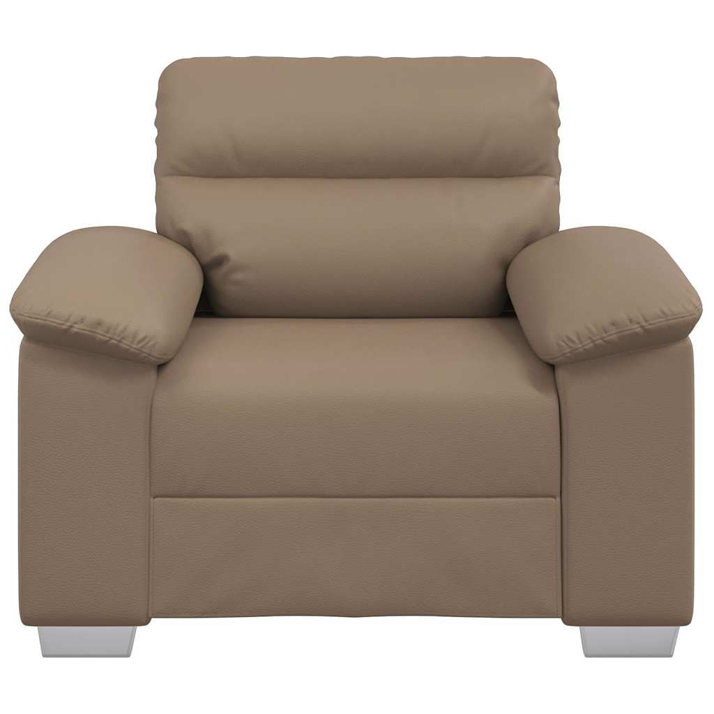 Canapea Scaun Cappuccino 60 cm piele artificială GartenMobel Dekor