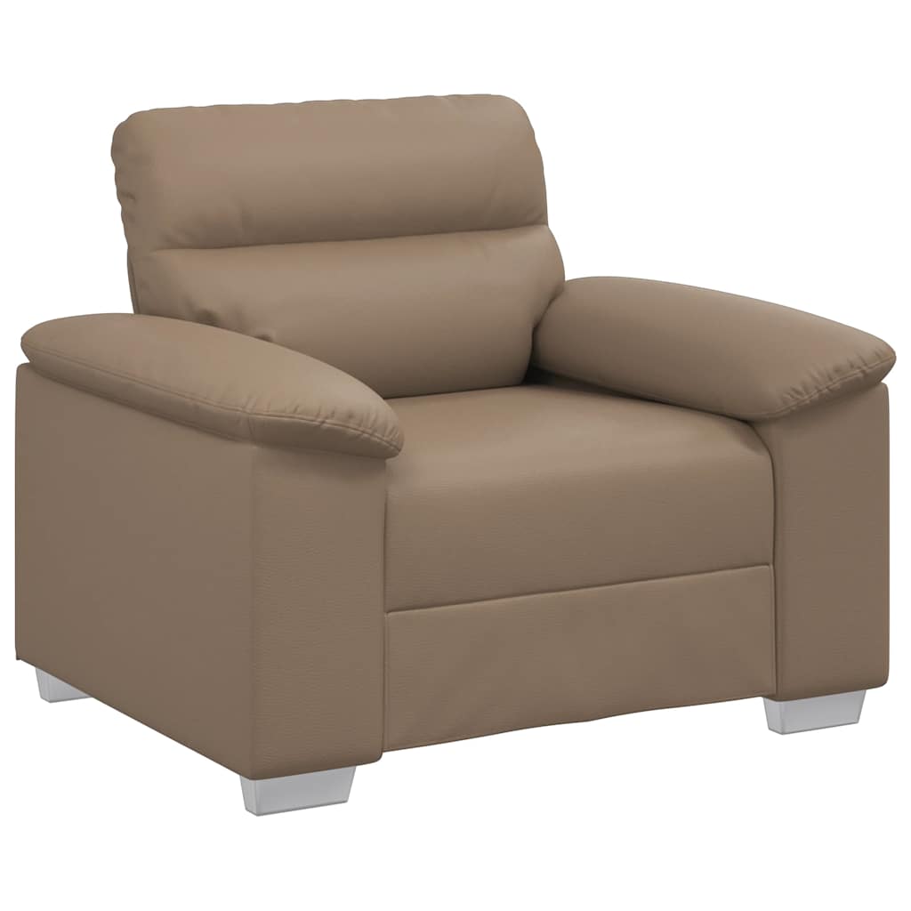 Canapea Scaun Cappuccino 60 cm piele artificială GartenMobel Dekor
