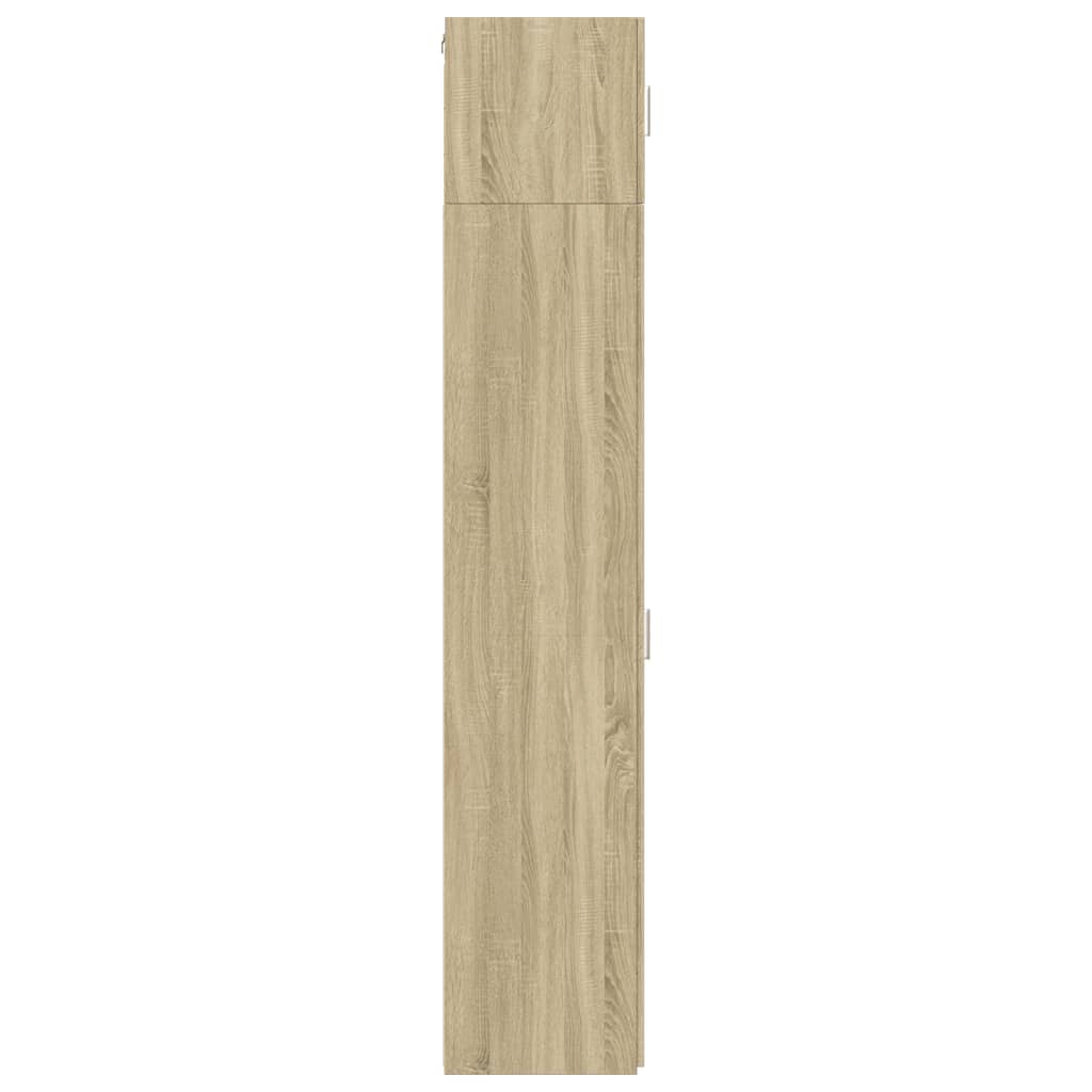 Dulap depozitare slim stejar sonoma 30x42,5x225cm lemn compozit GartenMobel Dekor
