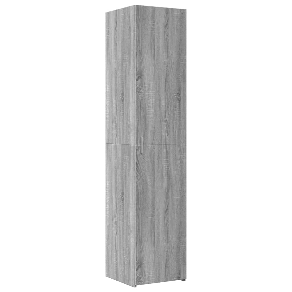 Dulap înalt, gri sonoma, 40x42,5x185 cm, lemn prelucrat GartenMobel Dekor