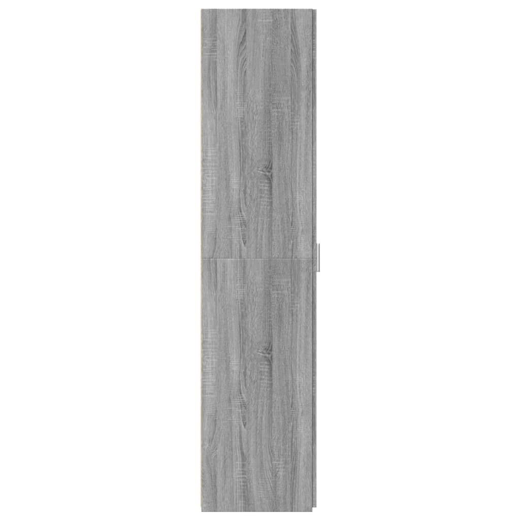 Dulap înalt, gri sonoma, 40x42,5x185 cm, lemn prelucrat GartenMobel Dekor