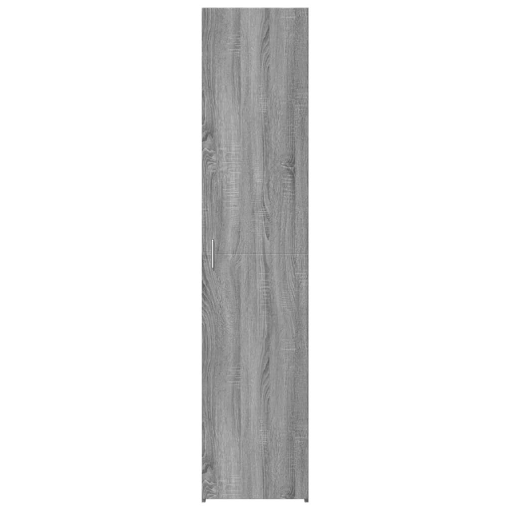 Dulap înalt, gri sonoma, 40x42,5x185 cm, lemn prelucrat GartenMobel Dekor