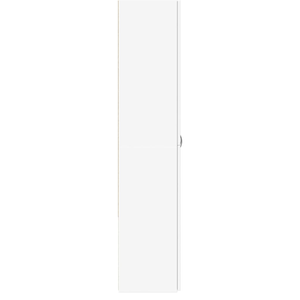 Fișet, alb, 60x32x153 cm, lemn prelucrat GartenMobel Dekor