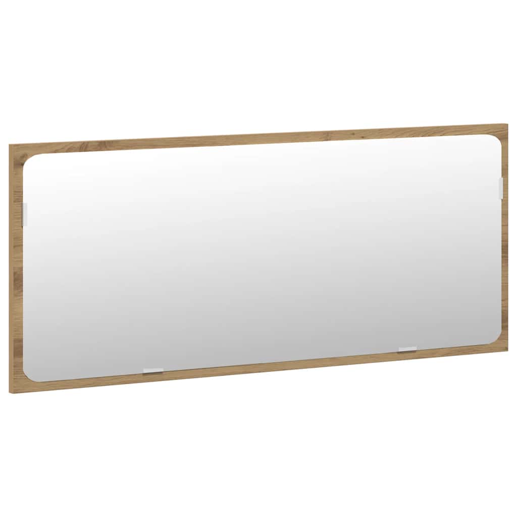 Set mobilier de baie, 3 piese, stejar artizanal, lemn prelucrat GartenMobel Dekor