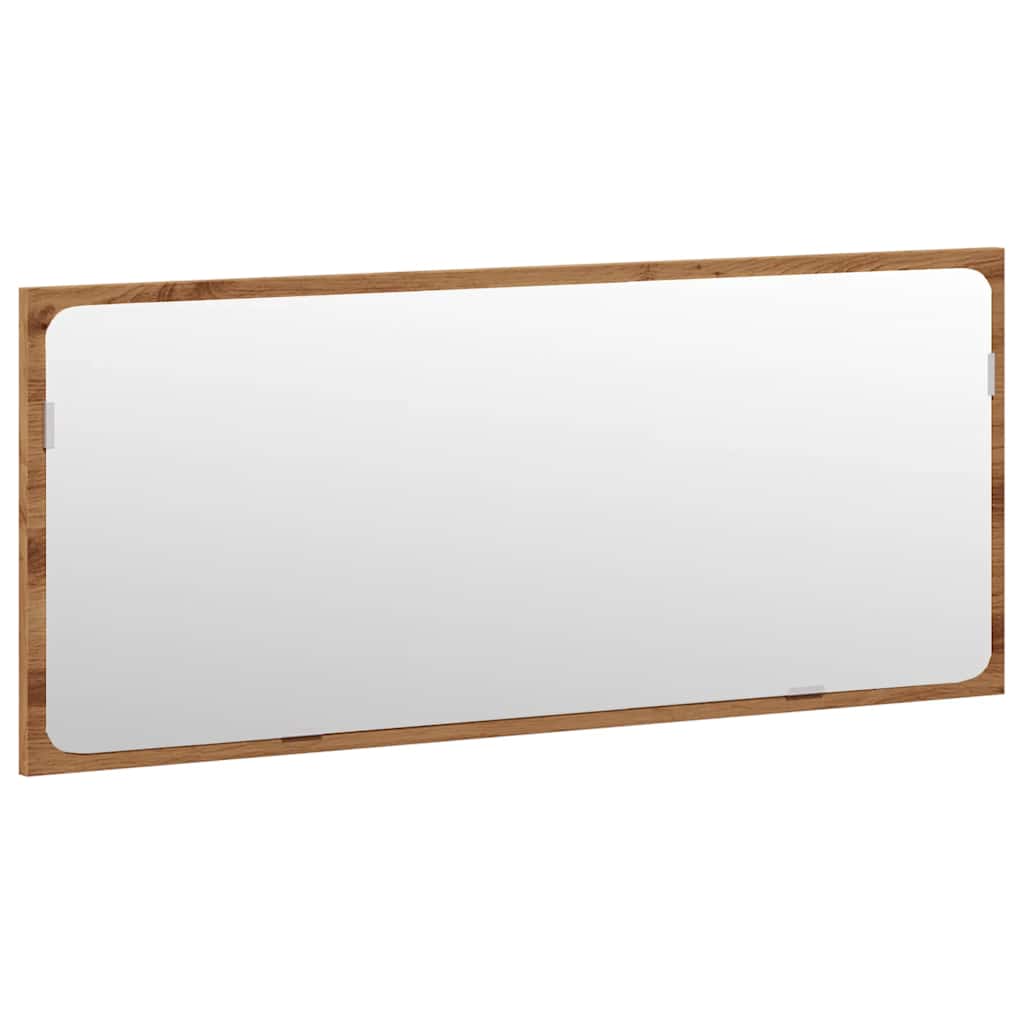 Set mobilier de baie, 4 piese, stejar artizanal, lemn prelucrat GartenMobel Dekor