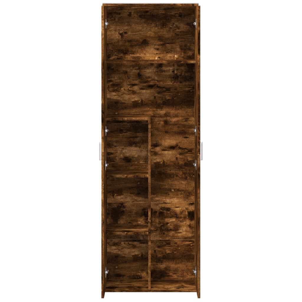 Dulap înalt, stejar fumuriu, 60x35x180 cm, lemn prelucrat GartenMobel Dekor