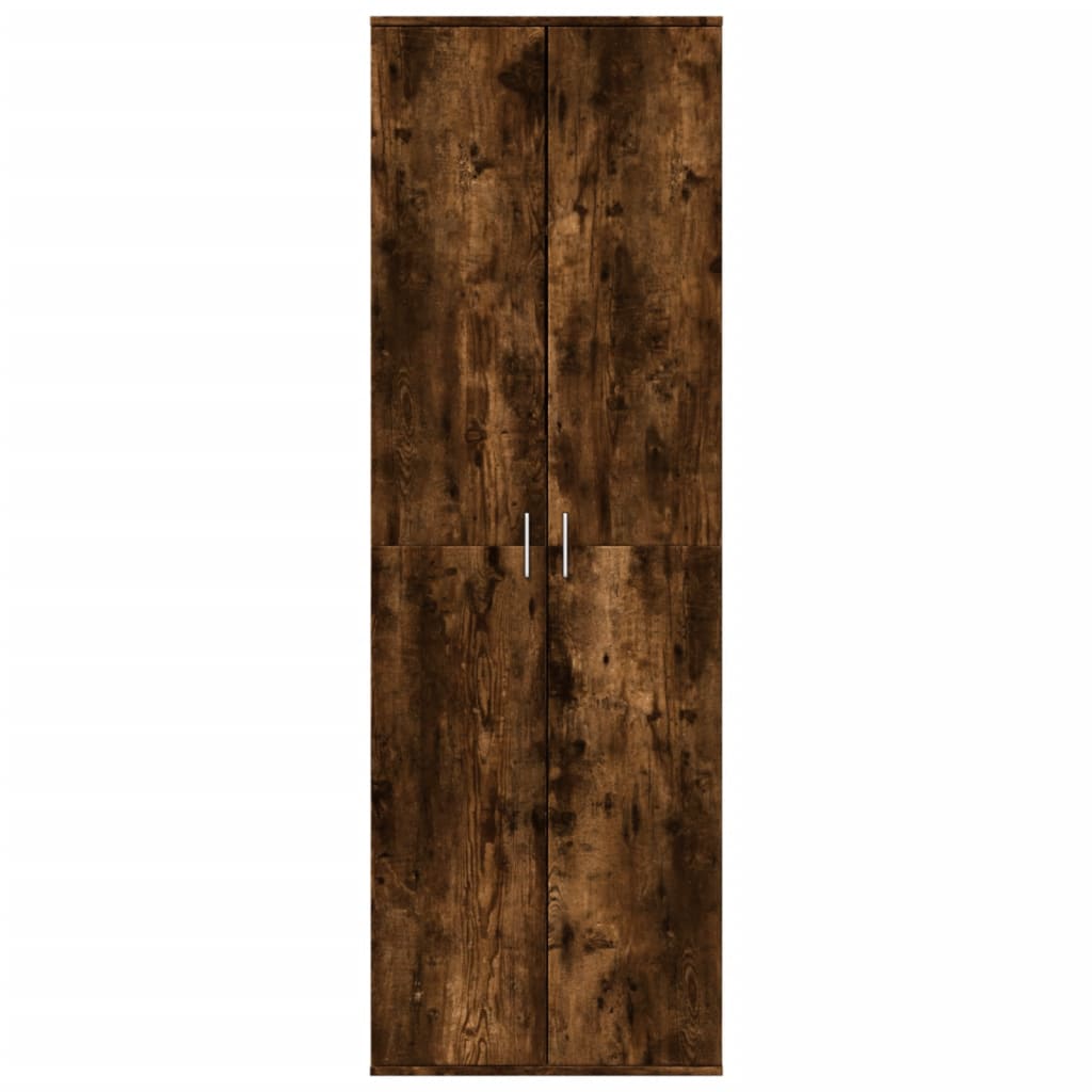 Dulap înalt, stejar fumuriu, 60x35x180 cm, lemn prelucrat GartenMobel Dekor
