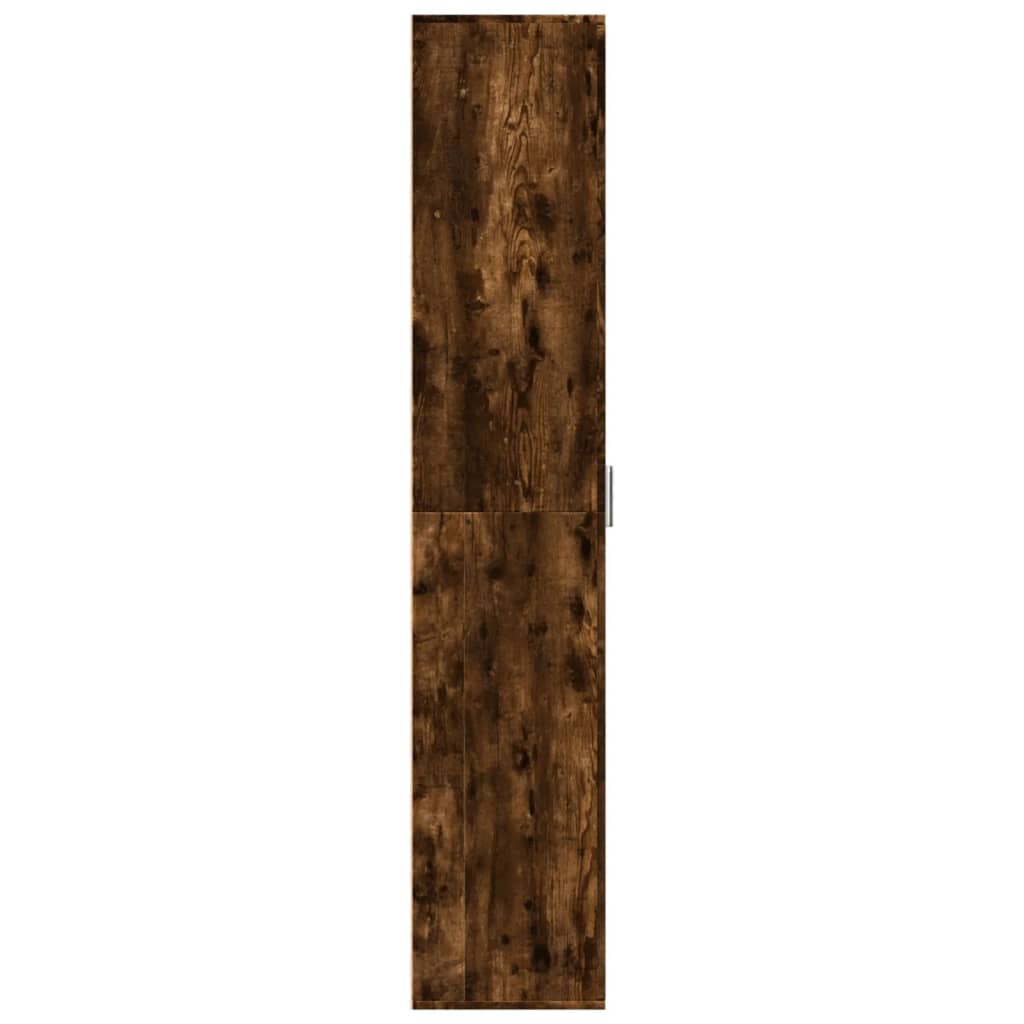 Dulap înalt, stejar fumuriu, 60x35x180 cm, lemn prelucrat GartenMobel Dekor
