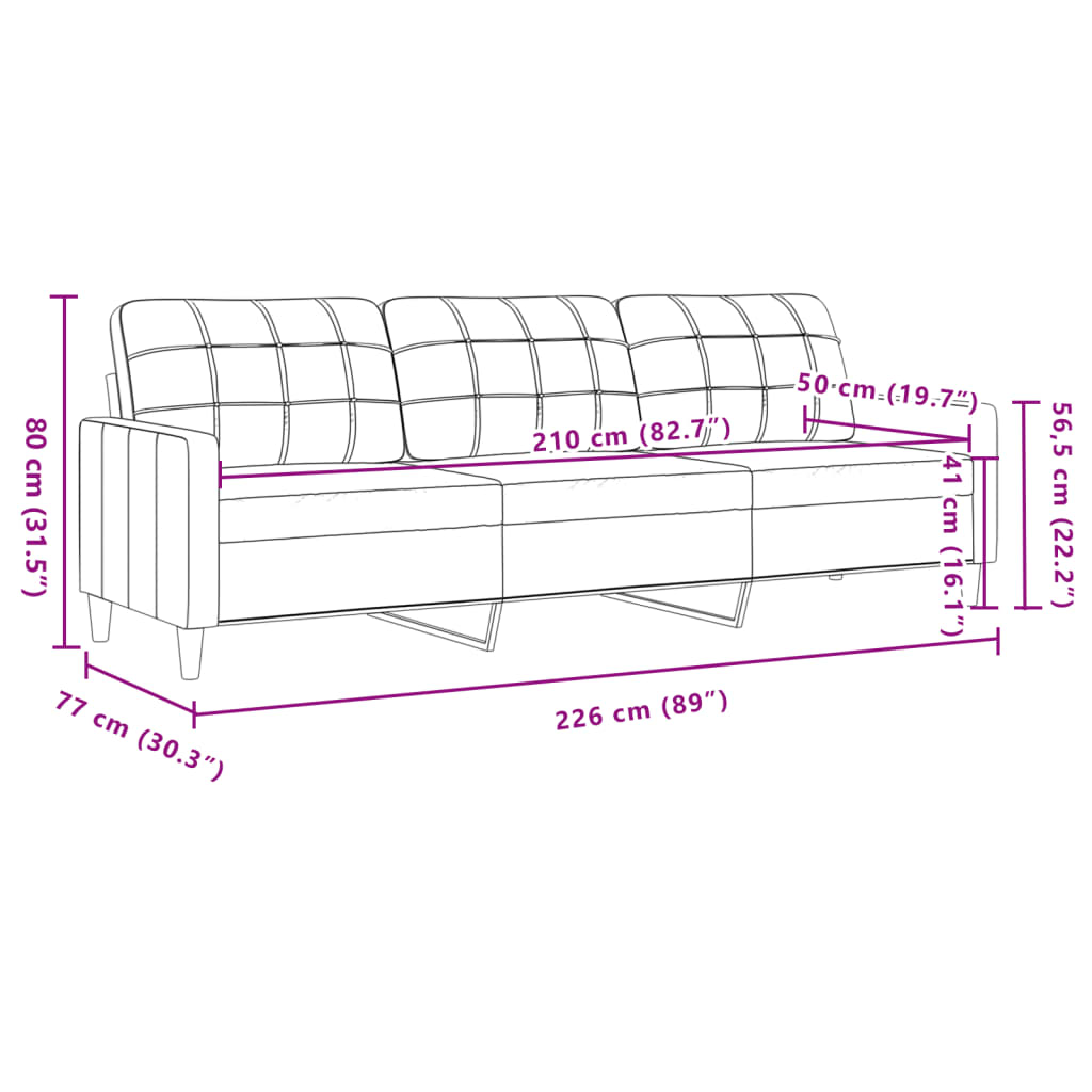Set de canapele cu perne, 4 piese, negru, catifea GartenMobel Dekor