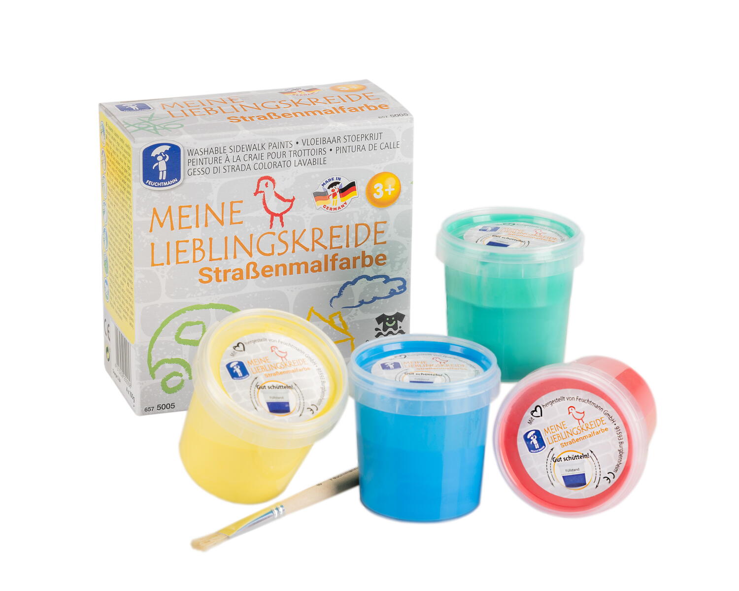 Set creta lichida - 4 culori PlayLearn Toys
