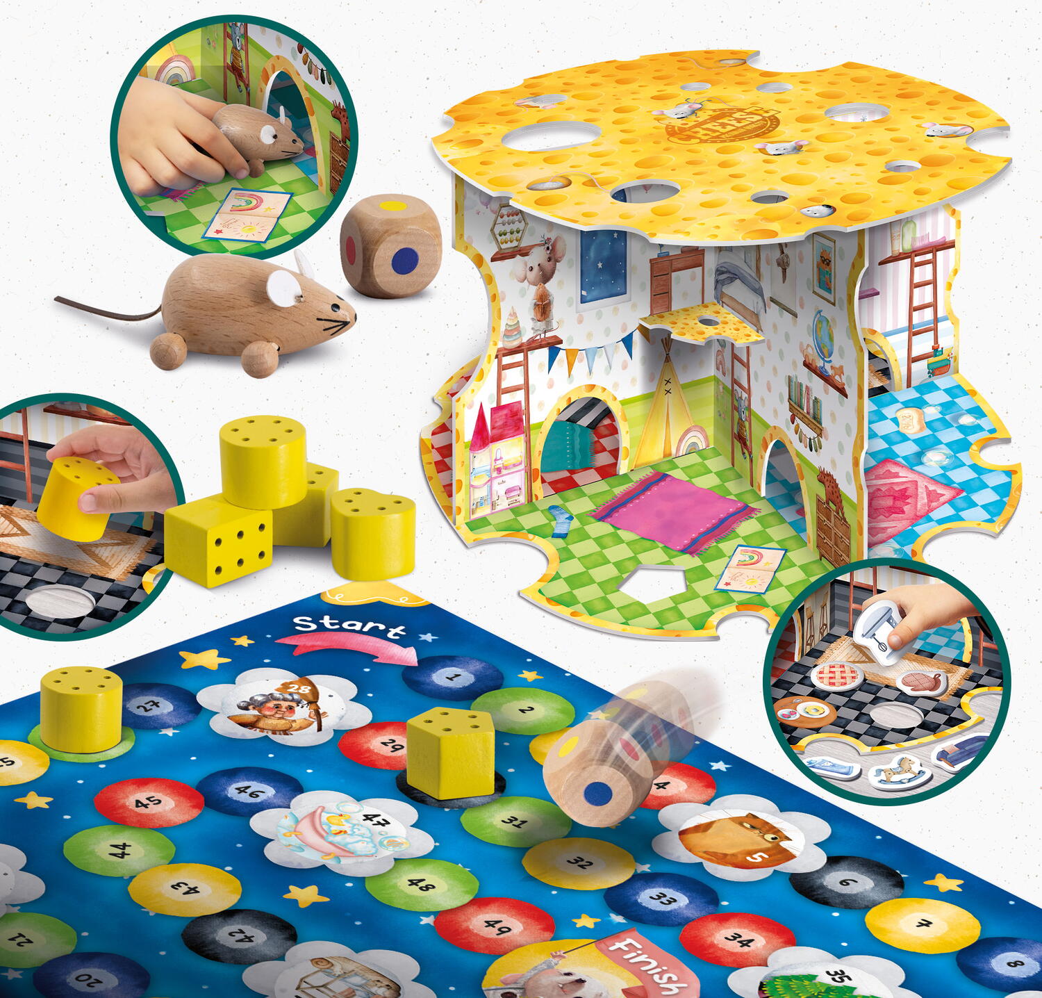 Joc Montessori - Casuta soricelului PlayLearn Toys