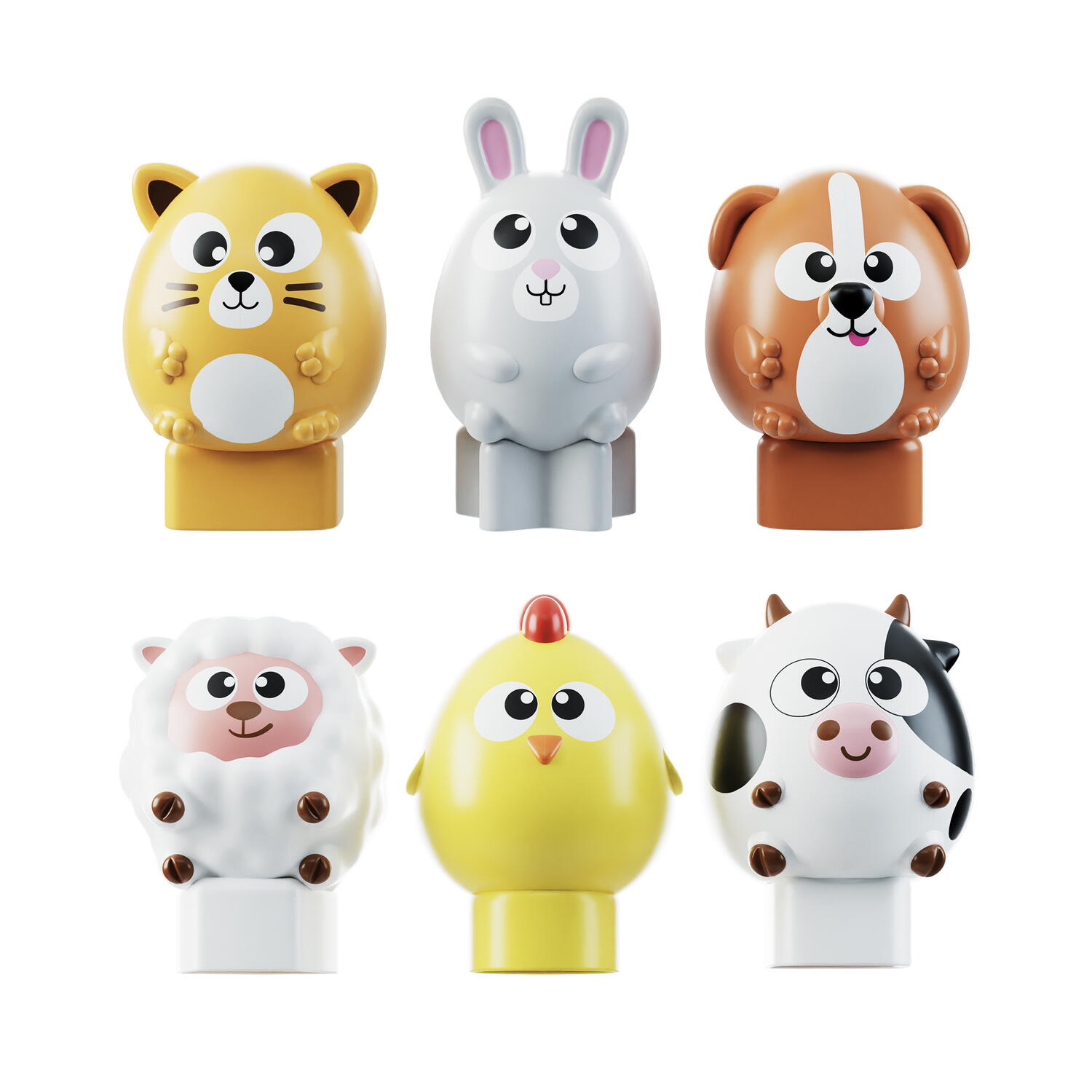 Joc de potrivire - Ferma mea vesela PlayLearn Toys